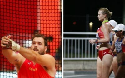 Javier Cienfuegos y Julia Takacs, los mejores del Playas en el Mundial de Doha