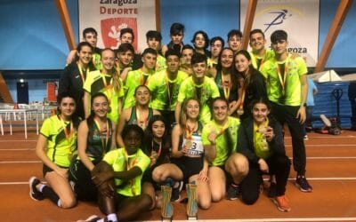 El Playas de Castellón, doble campeón de España sub-16 en pista cubierta