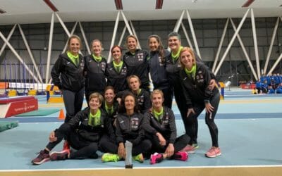 Las chicas, subcampeonas por clubes en la categoría Master