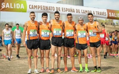 Los atletas del Playas rinden a gran nivel en el Nacional de Campo a Través en Zaragoza