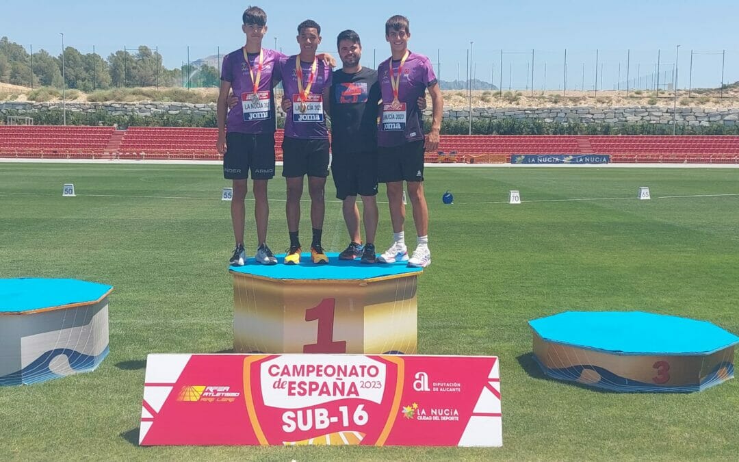 Anthony Yunier arrasa en el nacional sub16 con récord de España