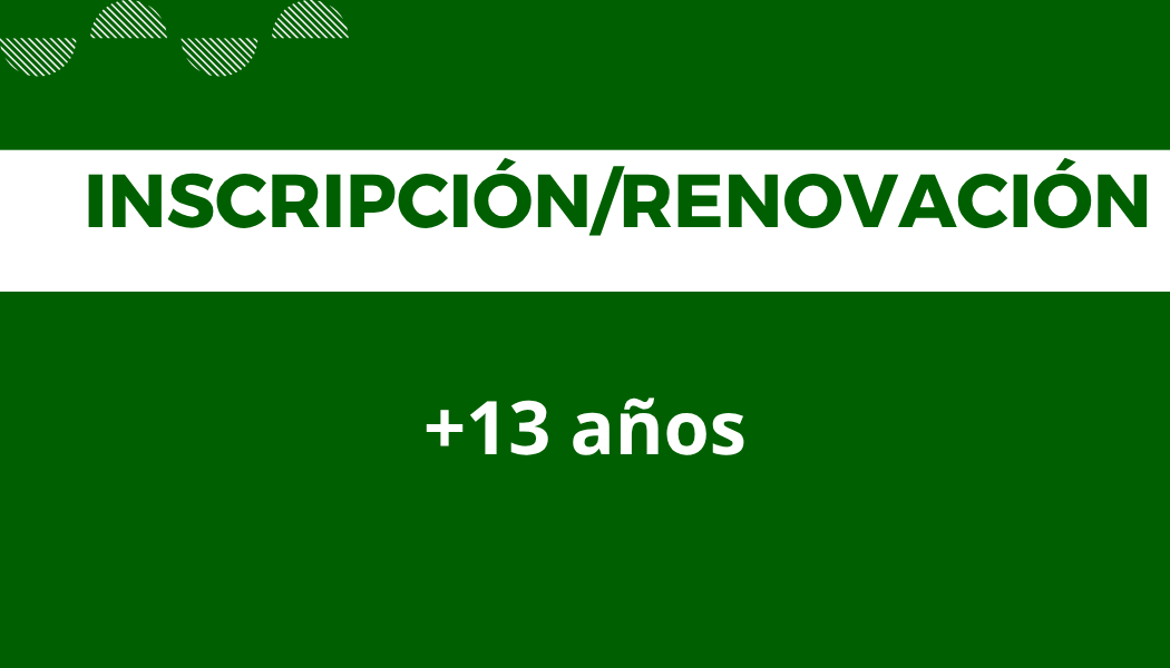 Inscripción club