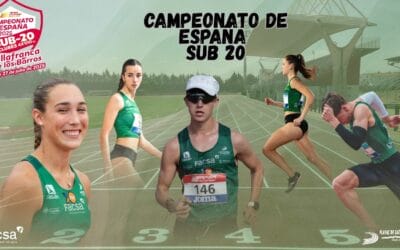CAMPEONATO DE ESPAÑA SUB20 CON 39 ATLETAS DEL FACSA-PLAYAS DE CASTELLÓN