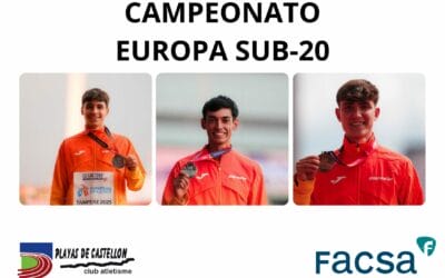 ESPECTACULAR ACTUACIÓN DEL FACSA–PLAYAS EN EL CAMPEONATO DE EUROPA SUB-20 DE TAMPERE